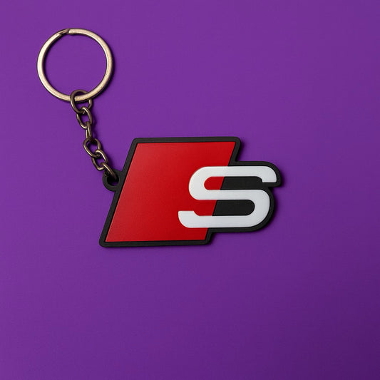 Audi s-line keychain