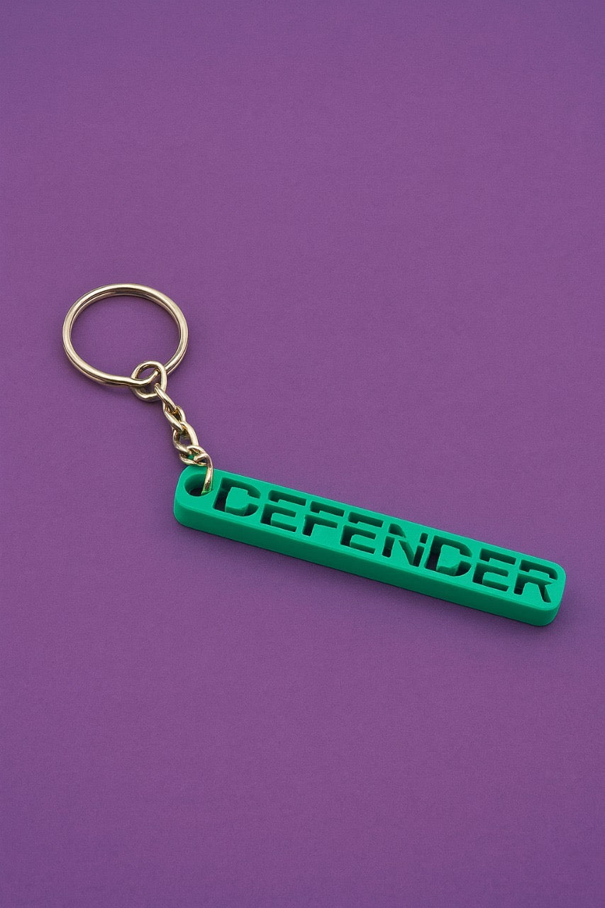 Defender keychain