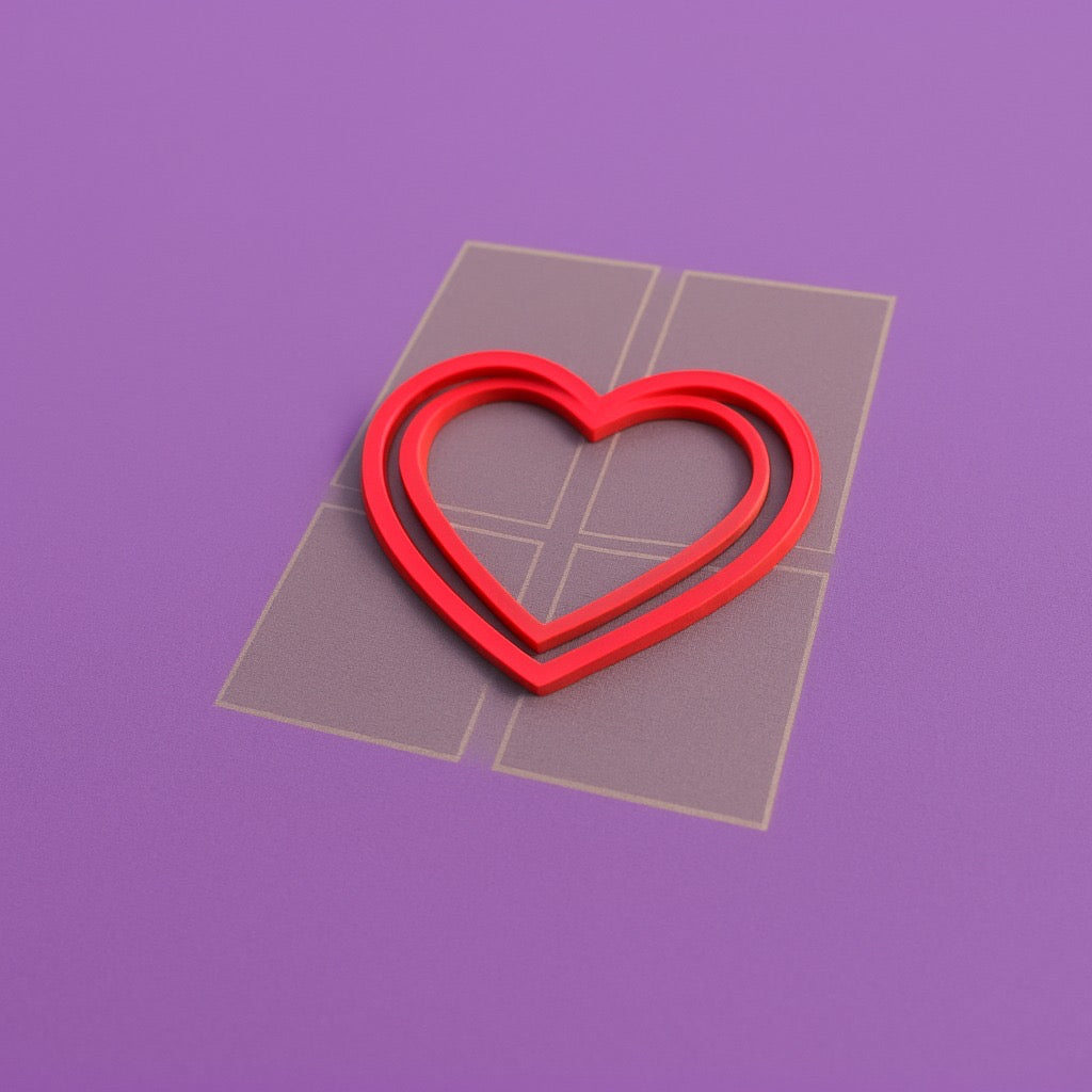 Bookmark Heart
