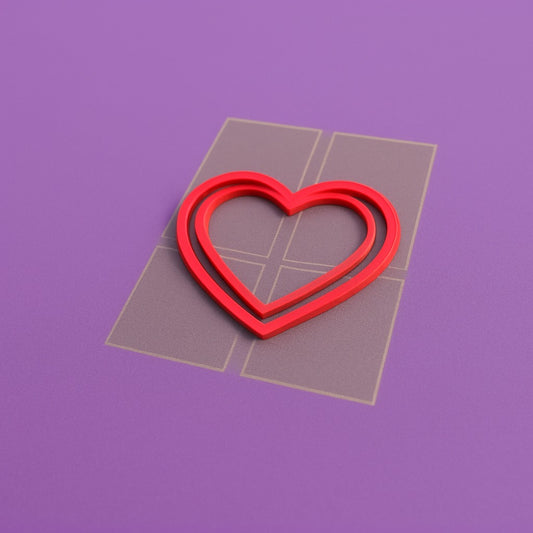 Bookmark Heart