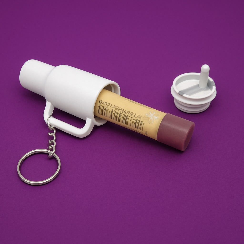 Stanley Cup Chapstick Keychain